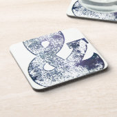 Block Print 2 Untersetzer (Linke Seite)