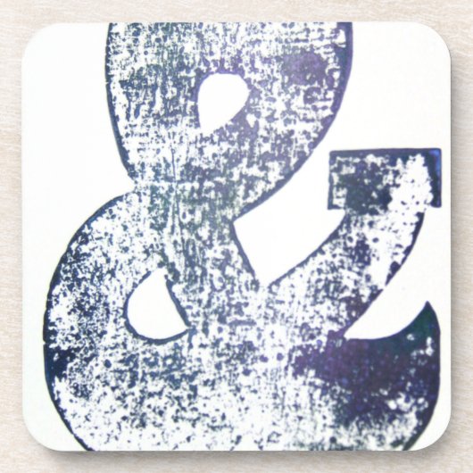 Block Print 2 Untersetzer (Vorderseite)