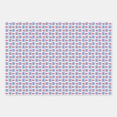 Block Print Botanicals and Animals Geschenkpapier Set (Vorderseite 2)