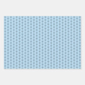 Block Print Wrapping Paper Geschenkpapier Set (Vorderseite)