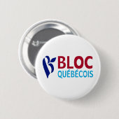 Block Quebecois Button (Vorne & Hinten)