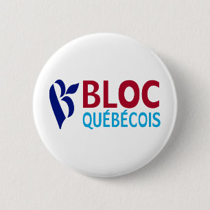 Block Quebecois Button