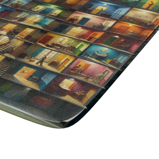 Block Schneidebrett (Ecke)