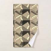 Block Sepia Handtuch (Handtuch)