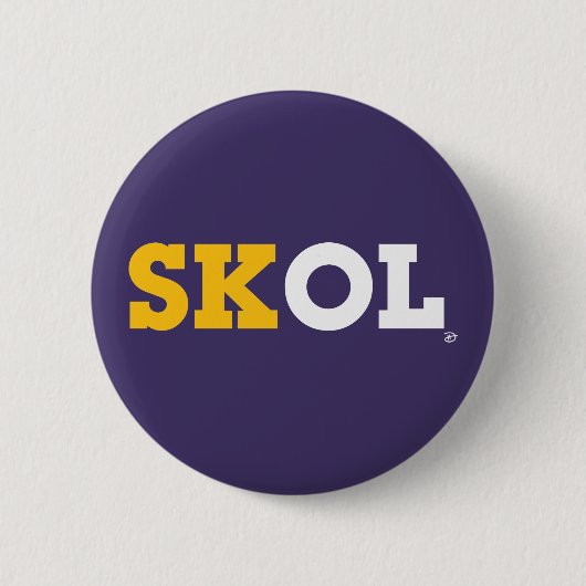 Block-Skript "SKOL" - Knopf Button (Vorderseite)