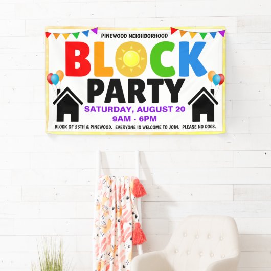Blockbanner für Party Banner (Insitu)
