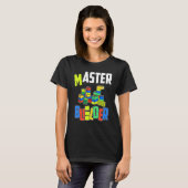 Blockbaustein-Master-Gebäude T-Shirt (Vorne ganz)