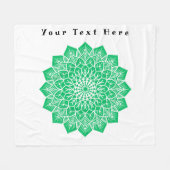 Blockblanken für den Text hier Text Bild anpassen Fleecedecke (Vorderseite (Horizontal))