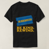 Blockbuster Be Kind Rückwind Raglan Baseball T-Shi T-Shirt (Design vorne)