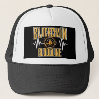 Blockchain Bloodline™ Crowned Coded Crypto Culture Truckerkappe