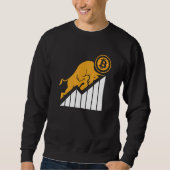 Blockchain Crypto Crypto Currency Crypto Trader Bi Sweatshirt (Vorderseite)