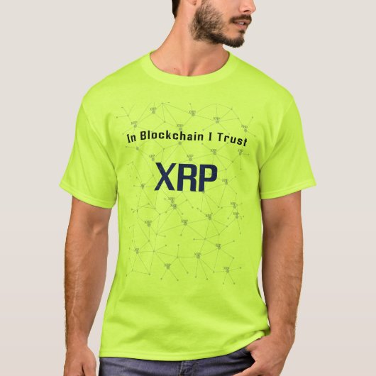 Blockchain I Kräuselung in der Vertrauens-XRP T-Shirt (Vorderseite)