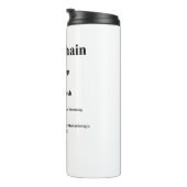 BlockChain Thermosbecher (Nach rechts gedreht)