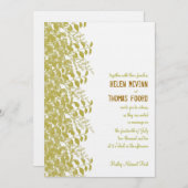 Blockdruck Einladung (Vorne/Hinten)