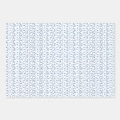 Blockdruck-Tierverpackungspapier (3) Geschenkpapier Set (Vorderseite)