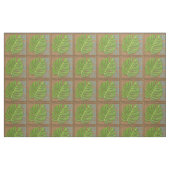 Blockdruckpalme auf Wicker-Hintergrund Stoff (Fat Quarter (45,7 x 55,9 cm))