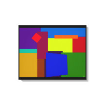Blöcke der Kunst der geometrischen Abstraktion