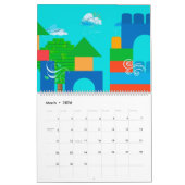 Blöcke des Jahres Kalender (Mär 2026)