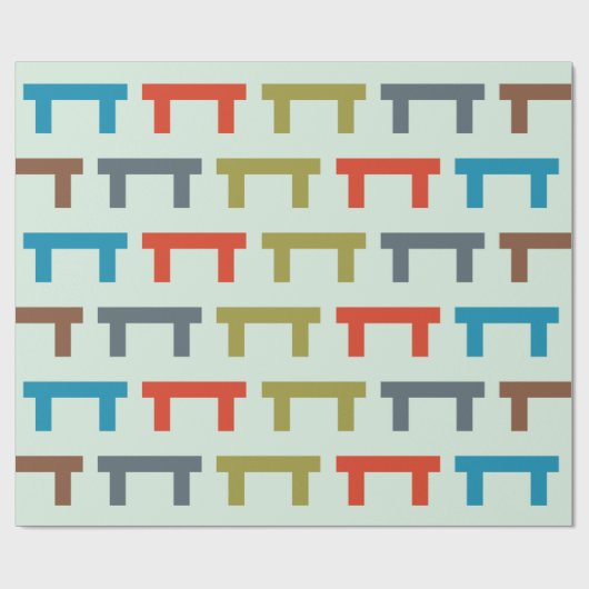 Blöcke Geschenkpapier (Flach)