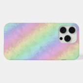 Blöcke in Pastel Colors 3D Rainbow Art iPhone Hülle (Rückseite (Horizontal))