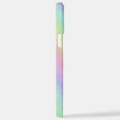Blöcke in Pastel Colors 3D Rainbow Art iPhone Hülle (Rechte Seite)