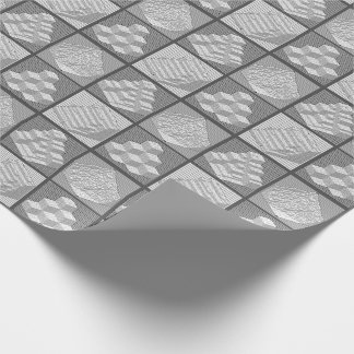 Blöcke Puzzle Wrapping Papier Geschenkpapier