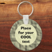 Blöcke - runde Vorlage Schlüsselanhänger (Vorderseite)