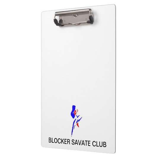 Blocker Savate Verein-Klemmbrett Klemmbrett (Links)