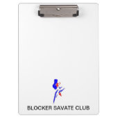 Blocker Savate Verein-Klemmbrett Klemmbrett (Vorderseite)