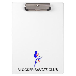 Blocker Savate Verein-Klemmbrett Klemmbrett