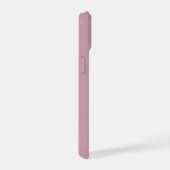 Blockfarben mit Personalisierung iPhone 15 Hülle (Rechte Seite)