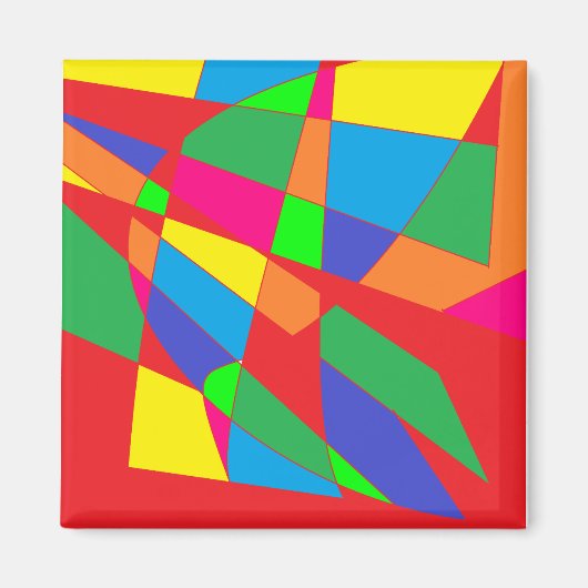Blockfarbenart Magnet (Vorne)