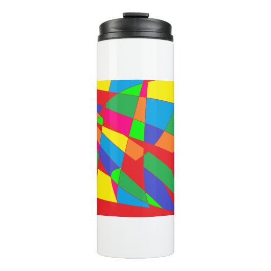 Blockfarbenart Thermosbecher (Vorderseite)