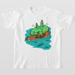 Blockfrosch Ribbit 1 k T-Shirt