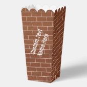 Blockgehäuse mit benutzerdefiniertem Text Geschenkschachtel (Vorderseite)