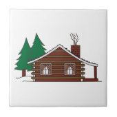 Blockhaus Fliese (Vorderseite)