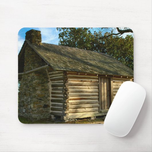Blockhaus Mousepad (Mit Mouse)