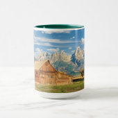 Blockhaus nahe Gebirgszug Tasse (Zentrum)