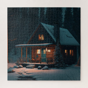 BLOCKHAUS WINTER WEIHNACHTEN  PUZZLE