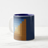 BLOCKHAUS ZWEIFARBIGE TASSE (Vorderseite Links)
