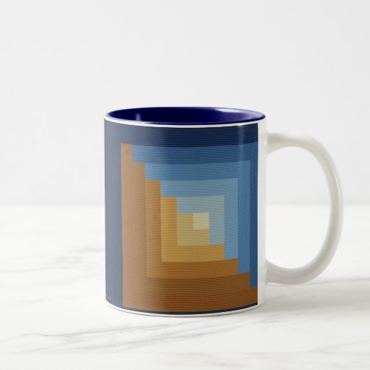BLOCKHAUS ZWEIFARBIGE TASSE (Rechts)