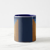 BLOCKHAUS ZWEIFARBIGE TASSE (Mittel)