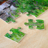 Blockhütte Alaska. Puzzle (Seite)