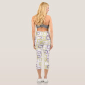 Blockierabmessungen Capri Leggings (Rückseite)