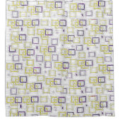 Blockierabmessungen Duschvorhang (Vorderseite)