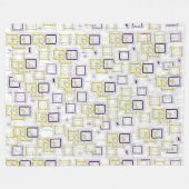 Blockierabmessungen Fleecedecke (Vorderseite (Horizontal))