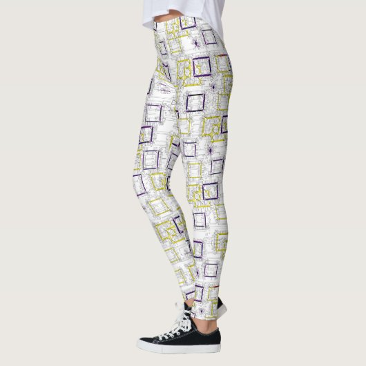 Blockierabmessungen Leggings (Links)