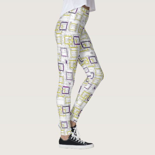 Blockierabmessungen Leggings (Rechts)