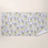 Blockierabmessungen Strandtuch (Vorderseite)