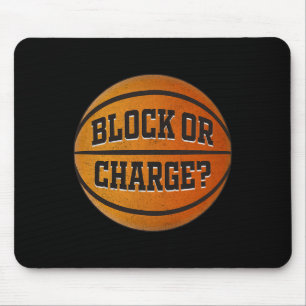 Blockieren oder anklagen Lustige Sketll Meme Zitat Mousepad